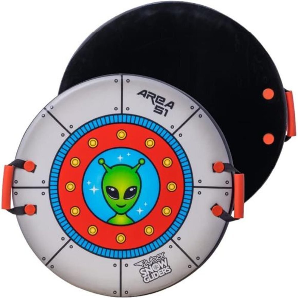 Kids Snow Sled 26 Inch Foam Saucer Disc Sled